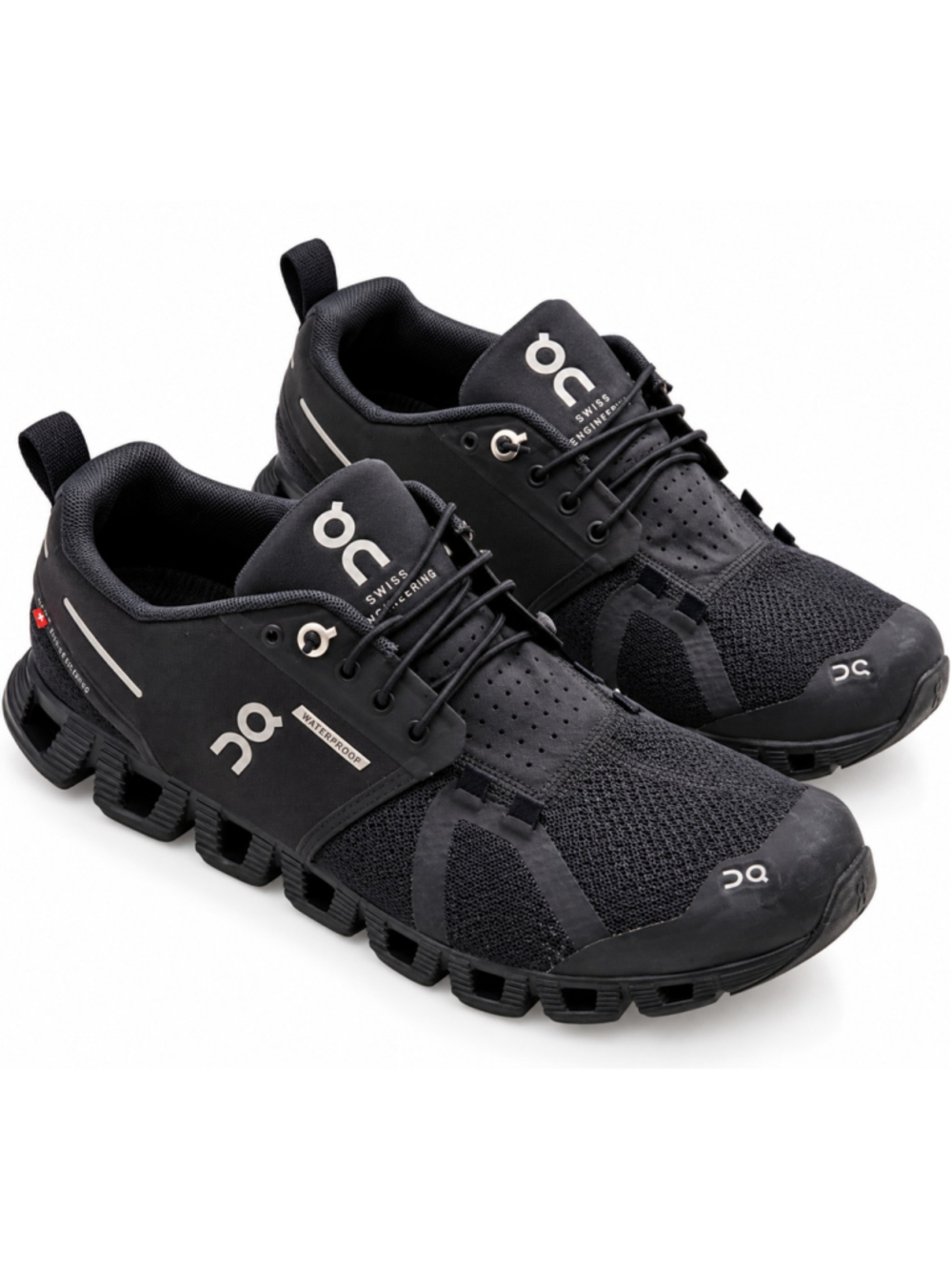 On Cloud Waterproof Womens 9.5 Black Lunar Running Shoes 19.99986 CloudTec